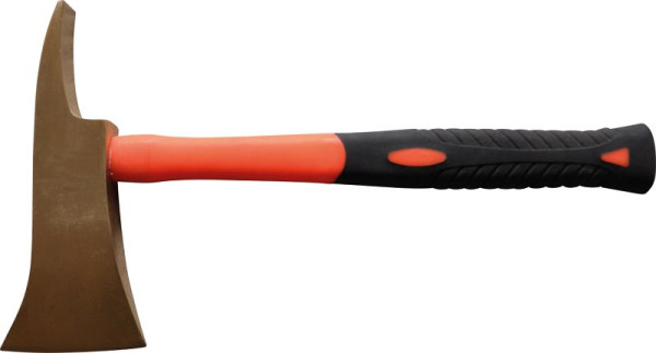KS Tools BERYLLIUMplus hachette anti-incendie avec manche en fibre de verre, 400 mm, 962.9032