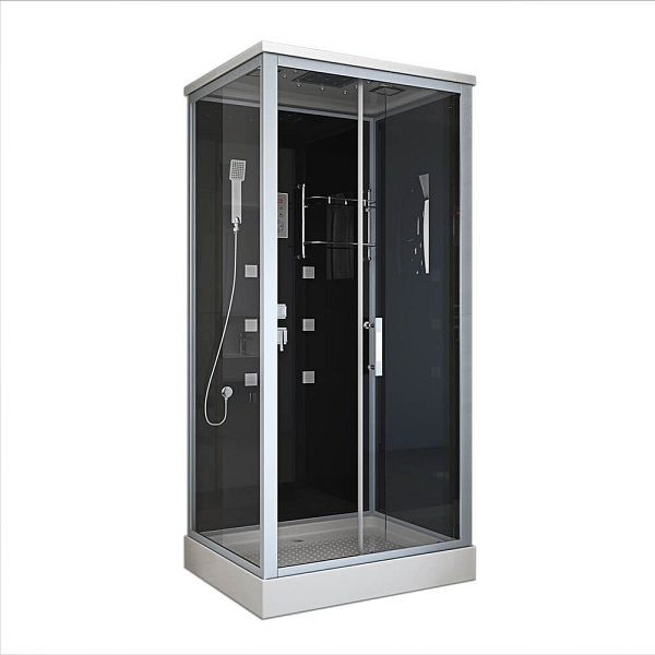 Cabine de douche HOME DELUXE WAVE - L 100 x 80 cm, 1013
