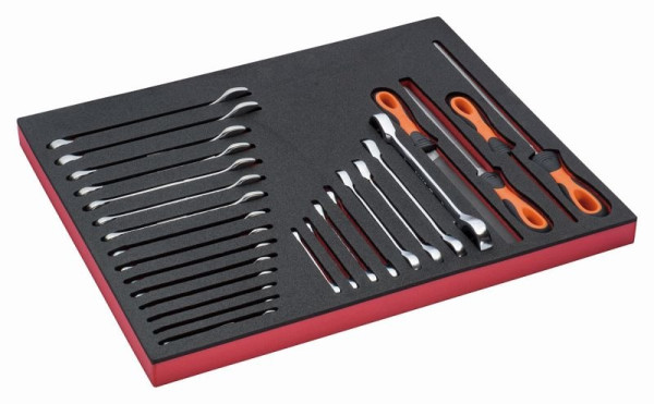 Insert Bahco 3/3, clé + limes, 27 pièces, FF1A5006