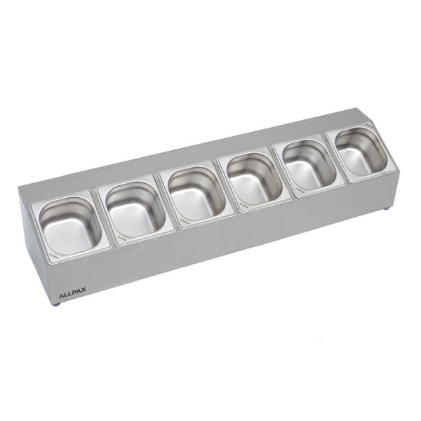 Planche de fixation à épices ALLPAX GN, pour 6 GN, 10014746;8463