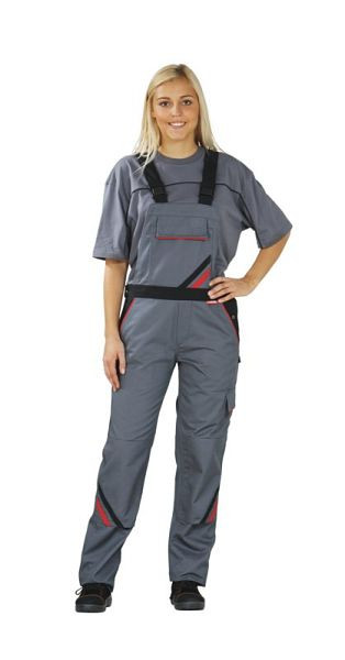 Salopette femme Planam Highline, ardoise/noir/rouge, taille 40, 2339040