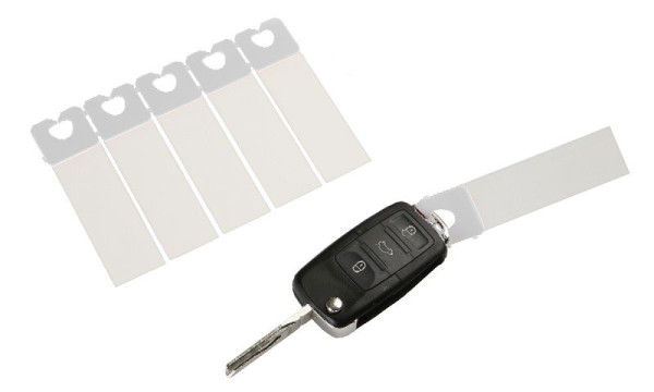 Porte-clés Eichner, blanc, UE : 1000 pièces, 9219-00147