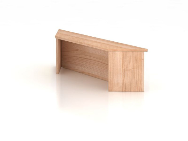 Plan de travail Hammerbacher 113 cm, noyer 1OH, 113x32x35 cm (LxPxH), VWB90/N