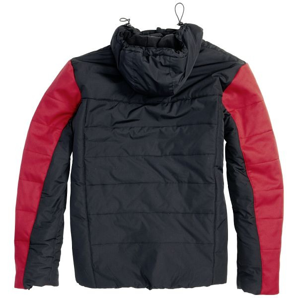 Veste à capuche d'hiver Korsar High-Q poppyrot-black, taille: S, 3370962277
