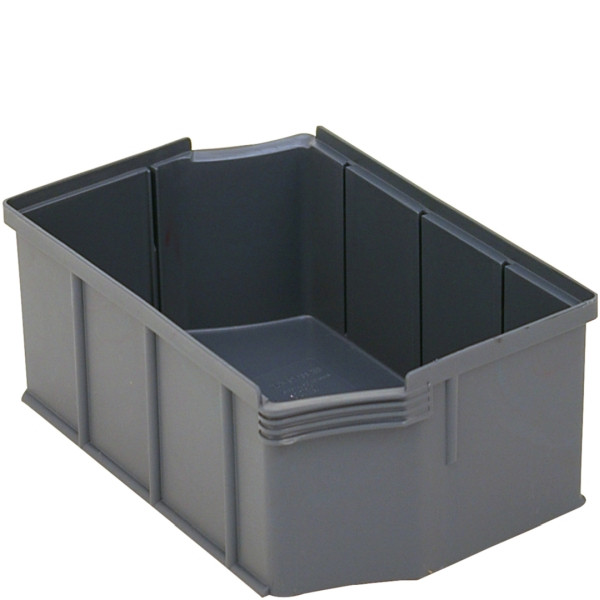 Boîte d'insertion BITO EK26179 KLT noir, 16 pièces, 20002