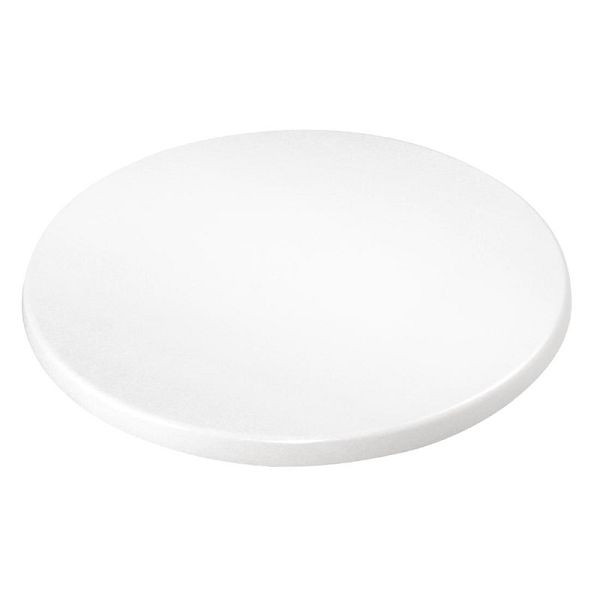 Plateau rond Bolero blanc 60cm, GG645