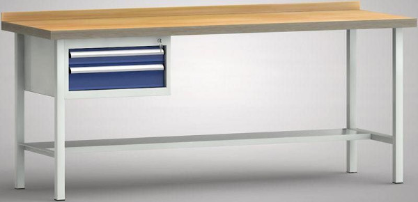 Etabli standard KLW - 2000 x 700 x 840 mm L x P x H, WS102N-2000M40-E7020