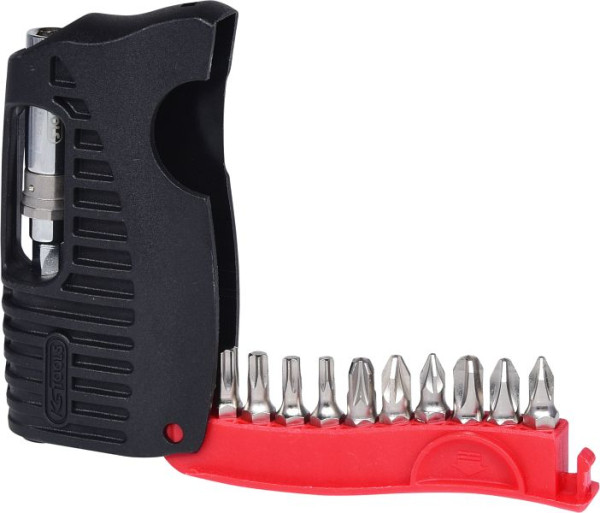 KS Tools Mini coffret d'embouts 1/4", 11 pièces Torx, PH, PZ, 911.2845