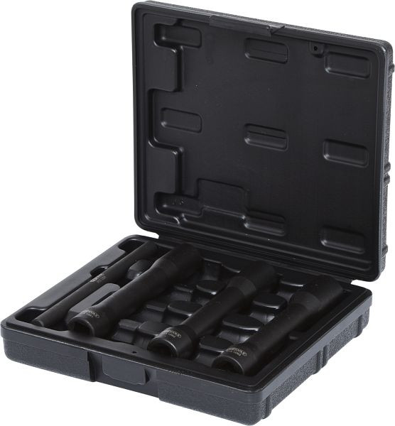 KS Tools Jeu de douilles à chocs à profil spiralé 1/2", XL, 4 pièces, 17-21 mm, 913.1290