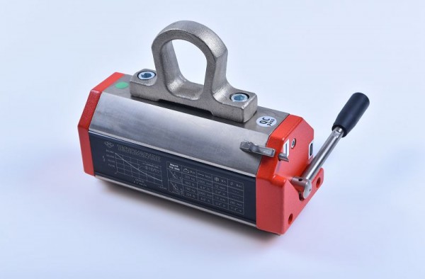 Aimant de levage Tecnomagnete, aimant de levage permanent, force de levage, matériau plat 300 kg, matériau rond 120 kg, MaxX 300 TG
