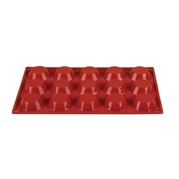 Pavoni Formaflex moule silicone 15 tartelettes, N935