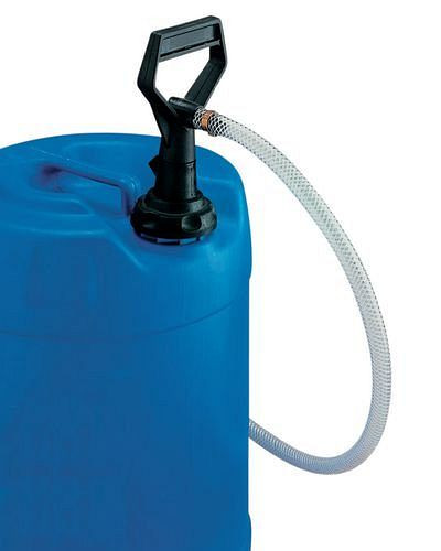 Pompe à main DENIOS type 960, pour petits fûts jusqu'à 30 litres de volume, 129-354