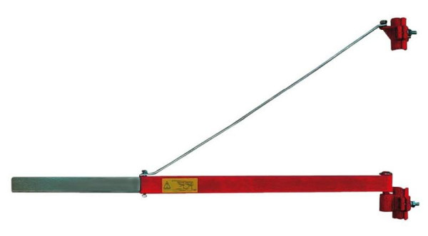Bras pivotant Berger & Schröter pour palans à câble, 600kg, 60425