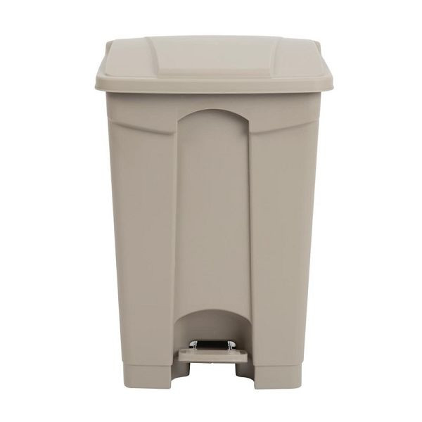 Poubelle de cuisine à pédale Jantex beige 45L, GH637