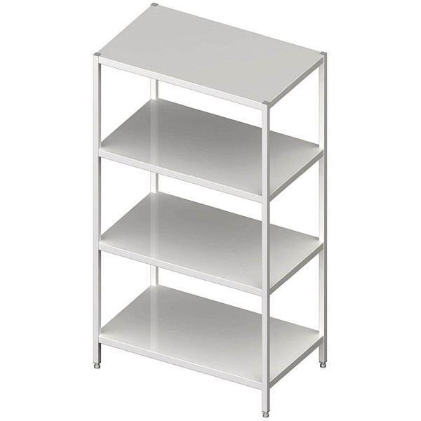 Étagère Stalgast avec étagères lisses 1500x500x1800mm, soudée, VRL15500