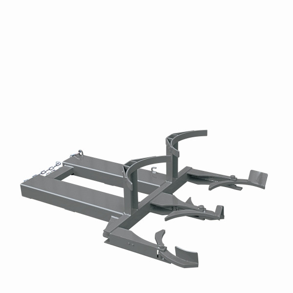 Lève-fût industriel Eichinger pour fûts debout, 1 fût de 220 L, gris anthracite, 22180200000096