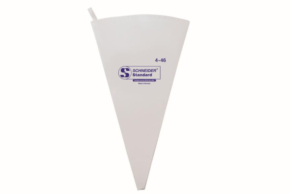 Poche à douille Schneider, 4-46 cm, "Standard" en bleu, soudée, 350174