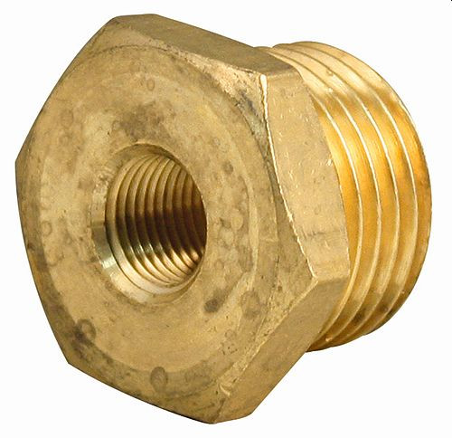 Greisinger GDZ-13 raccord réducteur en laiton avec filetage extérieur G1/2" et filetage intérieur G1/8", 601566