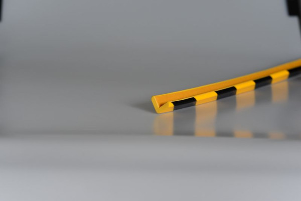 Protection d'angle Knuffi, protection d'angle type E, amovible, jaune/noir, 1, PE-1003