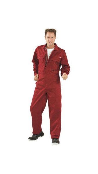 Combinaison de rallye Planam MG 260, bordeaux, taille 52, 0841052