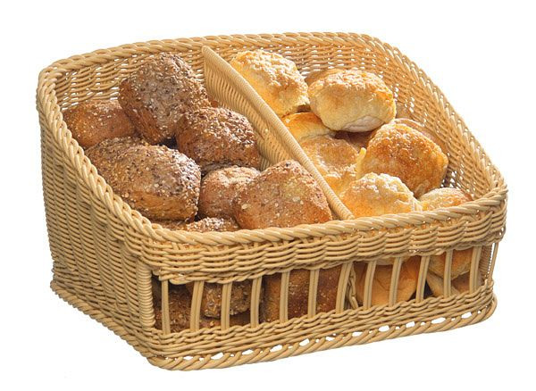 Panier système APS, barres, 45 x 40 cm, hauteur : 27 / 16 cm, polypropylène, beige clair, -PROFI LINE-, 50305