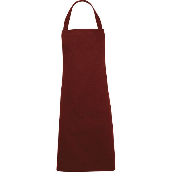 Tablier à bavette Stalgast, bordeaux, longueur 96 cm, HB3007960