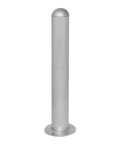 Borne de protection contre les chocs pour borne de recharge DENIOS en acier, H 800 mm, à cheviller, 280-367