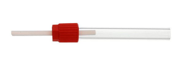Bouchon à vis Rettberg GL 14 en PBT, avec partie intérieure en PTFE, pour passage de tuyau et de tuyau, Ø extérieur 3,2 mm, 107000249
