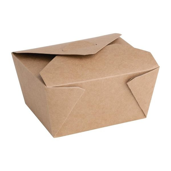 Boîte à salade recyclable Fiesta avec fenêtre en PET 700 ml (paquet de 200), FN897