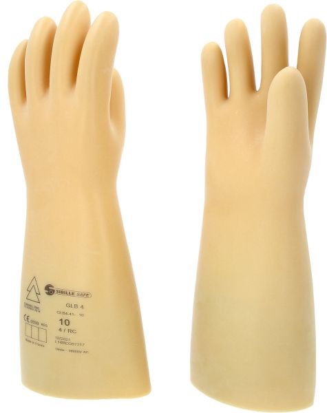 KS Tools Gant de protection pour électricien avec isolation de protection, taille 10, classe 4, blanc, 117.0063