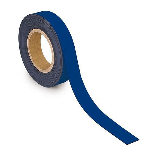 Ruban de marquage magnétique MAUL, 10 mx 30 mm x 1 mm, bleu, 307934