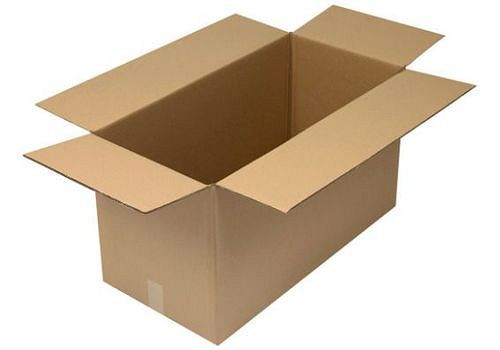 Boîte pliante en carton ondulé TransPak à 2 parois, dimensions intérieures 785 x 385 x 425 mm, qualité 2.35BC, paquet de 15, 299414