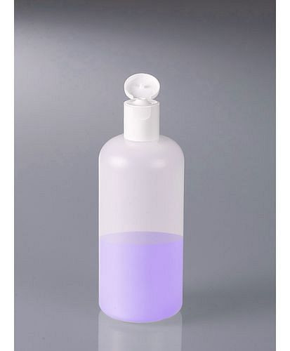 Flacons ronds DENIOS en HDPE, avec bouchon à rabat 500 ml, UE : 10 pièces, 281-738