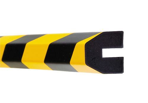 Protège-arête DENIOS type BB, à clipser, forme trapézoïdale, longueur 5 m, 173-043