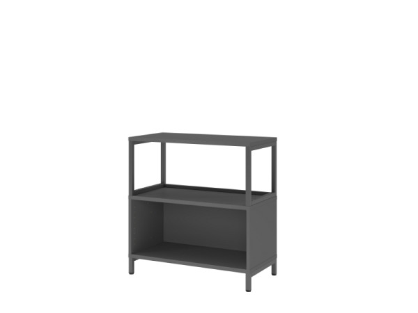 Étagère Hammerbacher, 2OH, base, graphite, VFW28RERU/G