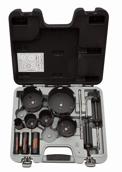 Jeu de scies cloches Bahco Superior™, 12 pièces, 3833-SET-304