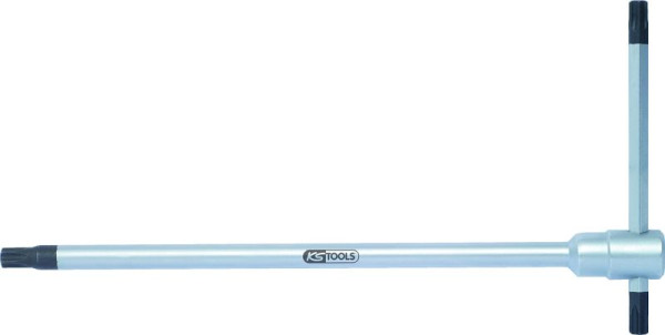 KS Tools Clé Torx à 3 voies avec poignée en T, T45, 158.5208
