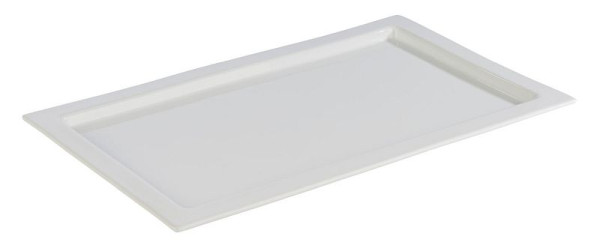 Plateau APS GN 1/1 -FRAMES-, 53 x 32,5 cm, hauteur : 2 cm, porcelaine, résistant à la chaleur jusqu'à 220°C, 82355