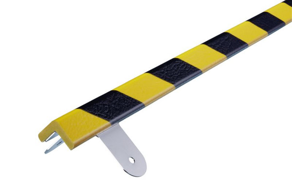 Kit de protection murale Knuffi, type E, jaune/noir, 1 mètre, WPE-15723