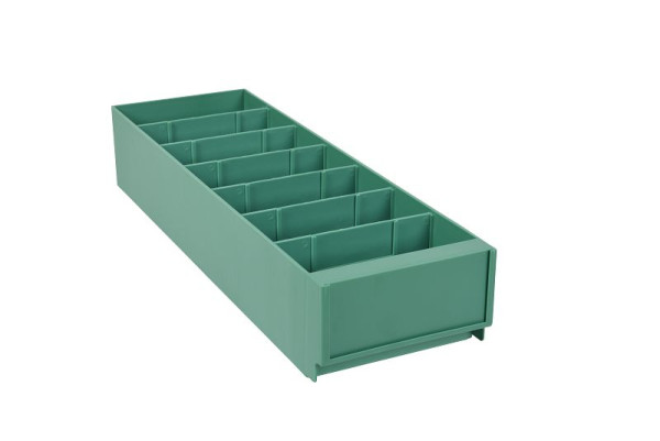 Plastipol-Scheu K/5 BOÎTE ÉTAGÈRE POL.IA VERT, 500 mm x 155 mm x 92 mm, 23K50K0017