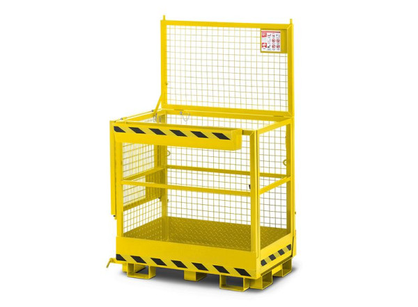Panier de travail RR Industrietechnik, RAK-Duo, RAL 1023 jaune signalisation, 100802521