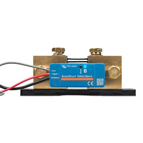 Shunt d'énergie Victron SmartShunt 1000 A/50 mV IP65, 8-67-018730, SHU065210050