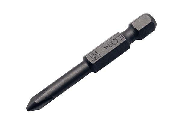 Embout de tournevis ELORA 1/4 ", Phillips, 4120, taille: PH 1, 4120000015200