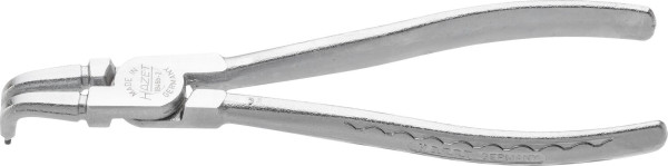 Pince Hazet pour circlips, standard : DIN 5256 forme D, surface : chromée, pointe gris acier, longueur : 180 mm, 1846B-2