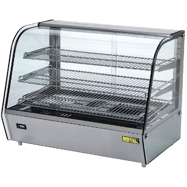 Vitrine chauffante Buffalo 160L, CD232