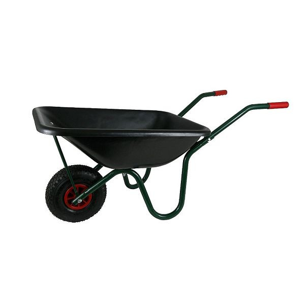 Chariot compact Growi junior 40 litres, avec bac en plastique, couleur : noir, 10157805