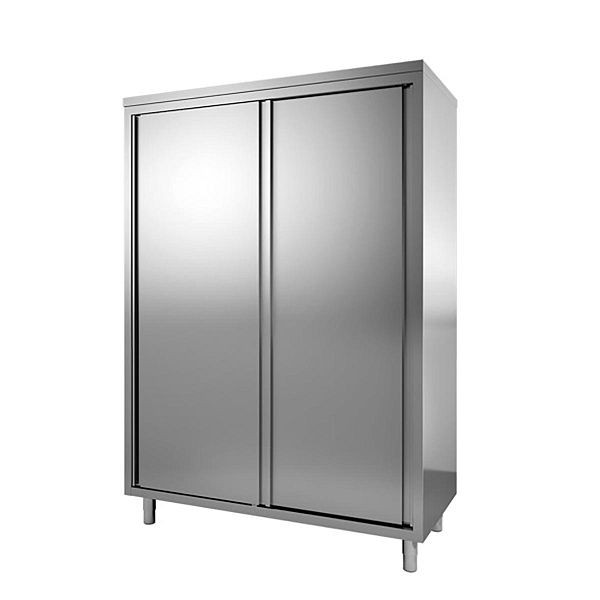 Vaiotec TOPLINE armoire haute 600 / 2 portes coulissantes, dont 3 étagères intermédiaires, 120x60x200 cm, 10483