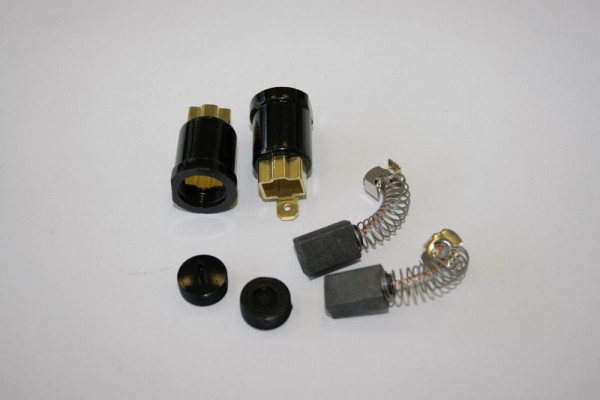 ELMAG SET de balais de charbon, avec support et ressort (position 31-33) pour MAGPRO 35, 9601806