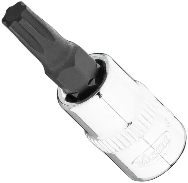 Embout de tournevis VIGOR T-Plus, carré 6,3 mm (1/4 pouce), profil T+, T27+, V7037-IP27