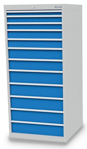 Armoire à tiroirs Bedrunka+Hirth, profondeur 736 mm, R 24-24, nombre de tiroirs : 12, dimensions en mm (LxPxH) : 705 x 736 x 1519, 715/0120V10